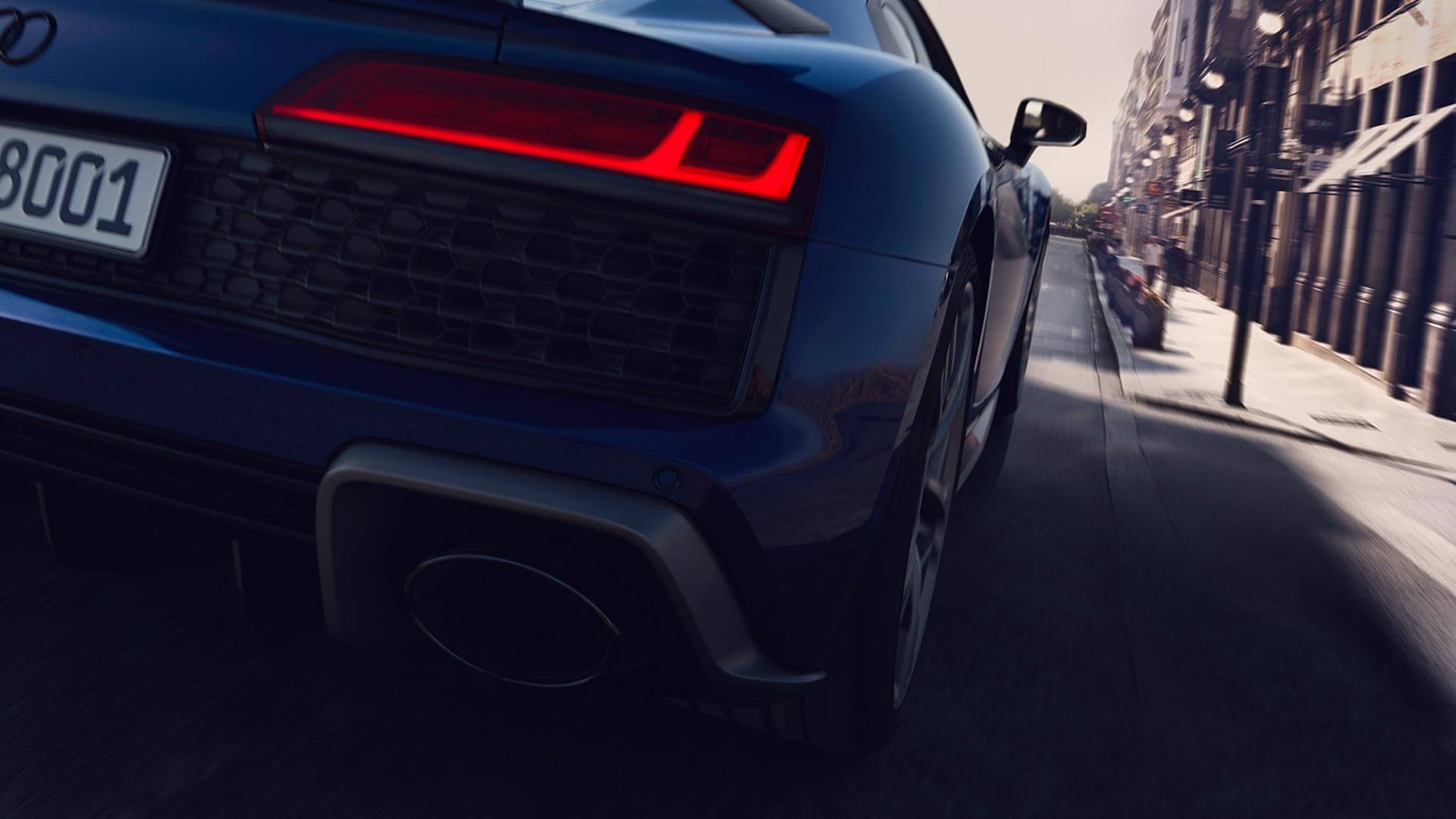 Audi R8. Uma escolha. Mais de 1,5 milhão de combinações.